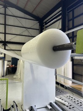 42m巻きだけじゃない。100m巻きも自由自在に製造できます！